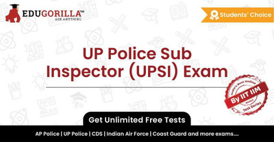 EduGorilla UP Police Sub Inspector (UPSI) Exam(Online Test Series)