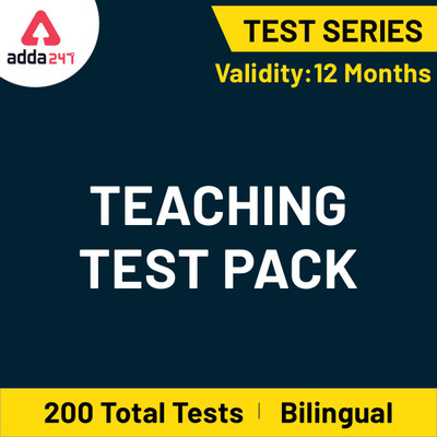 Adda247 Teaching Test Pack Online Test Series (Validity: 12 Months)(Activation Key)