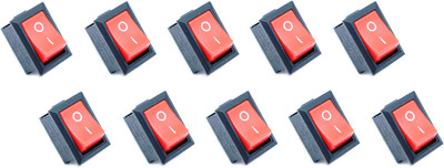 Creative Tech 10 Pcs Mini 2 Pin SPST on/OFF Switch for Electronic Circuit PCB for Project or Experiment Electronic Components Electronic Hobby Kit
