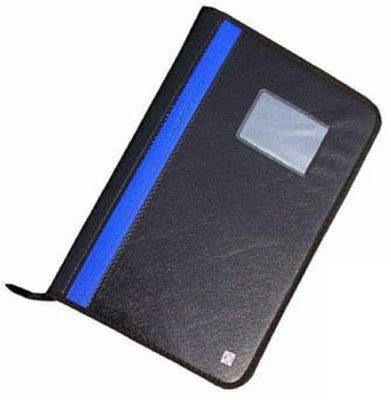 Unique Creation Pu Leather `File Folders(Set Of 1, Black)