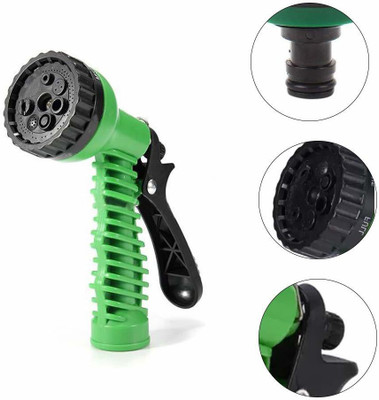 Misaki Garden Hose Spray Gun for 7 Function High Pressure Nozzles Used for Car/Bike/Gardening Wash Nozzle Water Spray Gun with Nozzle Set, Anti-Slip Design, Perfect for Watering Plants(gsl 33) Pressure Washer