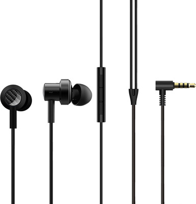 Mi Dual Driver Wired Headset(Black, In the Ear)