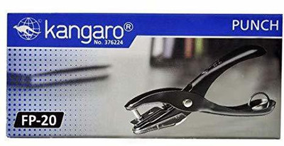 Kangaro Series Plastic FP-20 Punches & Punching Machines(Set Of 1, Black) Kangaro Series Plastic FP-20 Punches & Punching Machines(Set Of 1, Black)