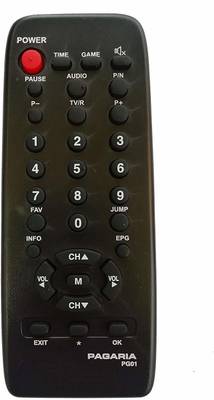 LipiWorld PG01 DVB Setup Box Remote Control Compatible for  PAGARIA Remote Controller