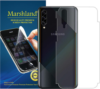 MARSHLAND Back Screen Guard for Samsung Galaxy A30S, 3D Side coverage TPU(Pack of 1)