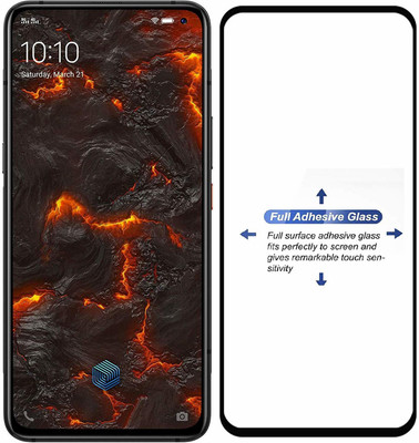 LIKEDESIGN Edge To Edge Tempered Glass for Vivo iQOO 3(Pack of 1)