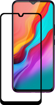 FIVE-O Edge To Edge Tempered Glass for Infinix Hot 8(Pack of 1)