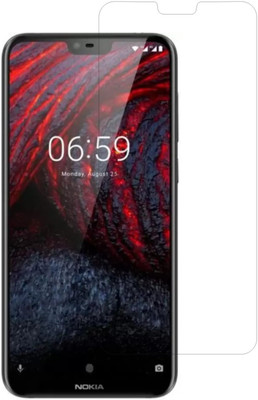 Gorilion Tempered Glass Guard for Nokia 6.1 Plus(Pack of 1)
