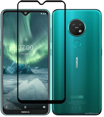 Gorilion Tempered Glass Guard for Nokia 7.2(Pack of 1)