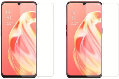 ISAAK Tempered Glass Guard for OPPO F15(Pack of 2)