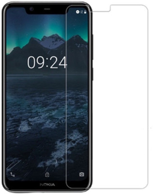 Gorilion Tempered Glass Guard for Nokia 5.1 Plus(Pack of 1)