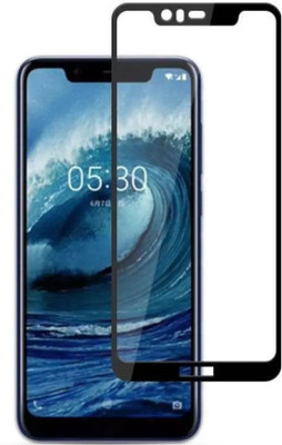 Gorilion Tempered Glass Guard for Nokia 5.1 Plus(Pack of 1)