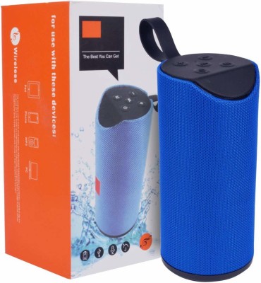Worricow Brand New Portable Bluetooth Speaker Wireless Waterproof Subwoofer Mini Loudspeaker 3D Stereo Music Surround With FM Bluetooth Laptop/Desktop 10 W Bluetooth Speaker(Blue, Stereo Channel)