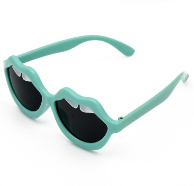 Shop Frenzy Retro Square Sunglasses(For Boys & Girls, Green)