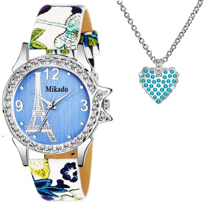 MIKADO Watch And Pendant Combo Set For Women Analog Watch  - For Women