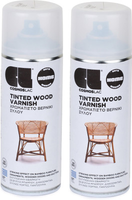 Cosmos Paints CS-604-OAKLIGHT-603-WALNUT OAKLIGHT & WALNUT Wood Varnish(Lacquer 400 ml)