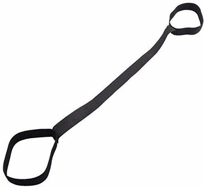 Laserbot Yoga mat Sling Cotton Yoga Strap(Black)