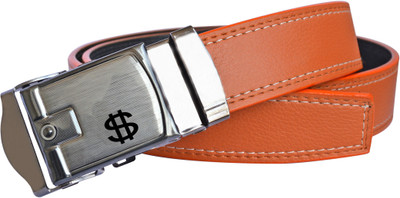 HENEDA Men Formal Tan Synthetic Belt