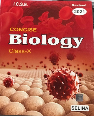 Selina Icse Concise Biology for Class 10 (2020-2021)(English, Paperback, unknown)