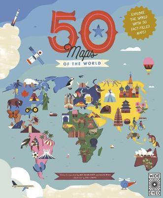 50 Maps of the World(English, Hardcover, Handicott Ben)