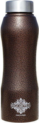 IndianArtVilla 750 ml Steel Sipper(Pack of 1, Brown)