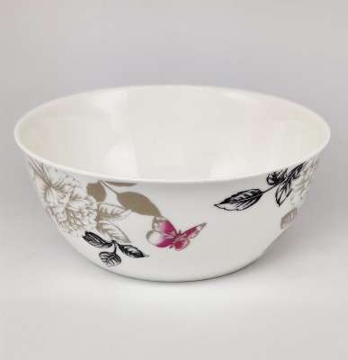 DANDY LINES Bone China Serving Bowl 72014(Pack of 4, White)