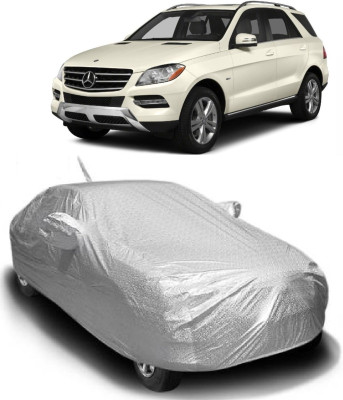MoTRoX Car Cover For Mercedes Benz M-Class (With Mirror Pockets)(Silver)