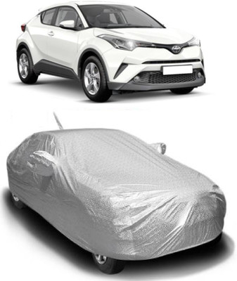 MoTRoX Car Cover For Toyota C-HR (With Mirror Pockets)(Silver)