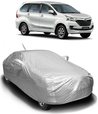 MoTRoX Car Cover For Toyota Avanza (With Mirror Pockets)(Silver)