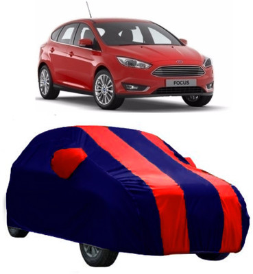 Elegance Car Cover For Ford Focus (With Mirror Pockets)(Red)