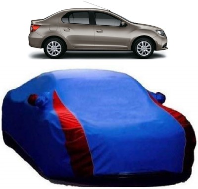 Genipap Car Cover For Renault Logan (With Mirror Pockets)(Blue)