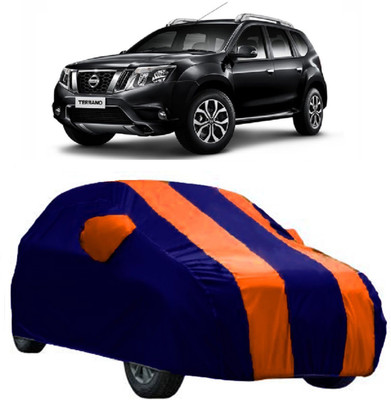 Elegance Car Cover For Nissan Terrano (With Mirror Pockets)(Orange)