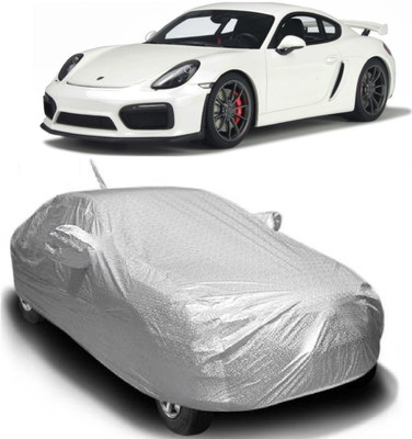 MoTRoX Car Cover For Porsche Cayman (With Mirror Pockets)(Silver)