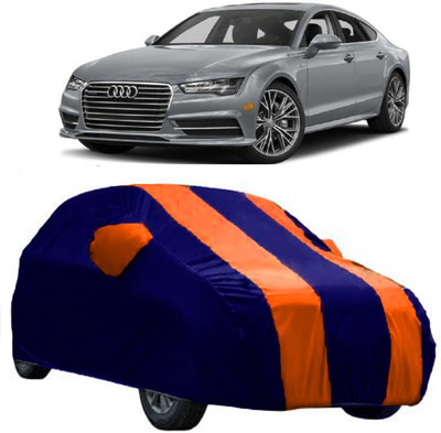 AutoKick Car Cover For Audi A7 (With Mirror Pockets)(Orange)