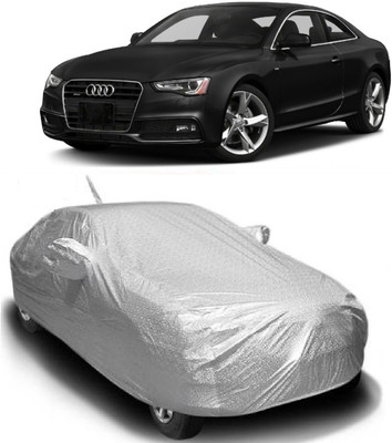 MoTRoX Car Cover For Audi A5 (With Mirror Pockets)(Silver)