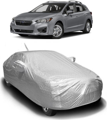 MoTRoX Car Cover For Subaru Impreza (With Mirror Pockets)(Silver)