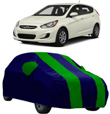 AutoRock Car Cover For Hyundai Accent (With Mirror Pockets)(Green)