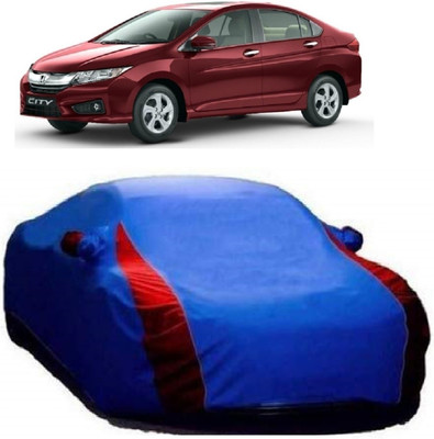 Elegance Car Cover For Honda City i-Dtec (With Mirror Pockets)(Blue)