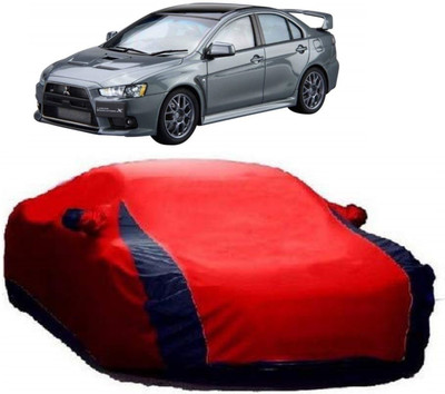 Elegance Car Cover For Mitsubishi Lancer Evolution (With Mirror Pockets)(Red)