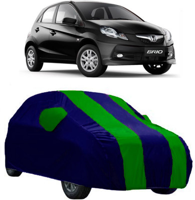AutoRock Car Cover For Honda Brio (With Mirror Pockets)(Green)
