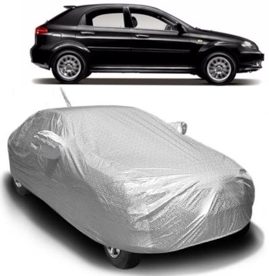 MoTRoX Car Cover For Chevrolet Optra SRV (With Mirror Pockets)(Silver)