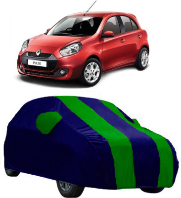 Elegance Car Cover For Renault Pulse (With Mirror Pockets)(Green)