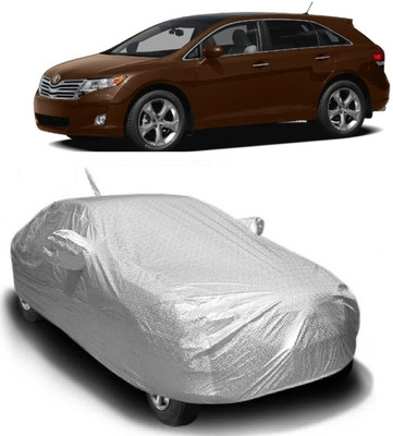 MoTRoX Car Cover For Toyota Venza (With Mirror Pockets)(Silver)