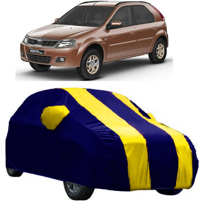 AutoRock Car Cover For Mahindra Verito Vibe (With Mirror Pockets)(Yellow)