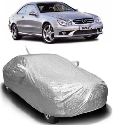 MoTRoX Car Cover For Mercedes Benz CLK (With Mirror Pockets)(Silver)