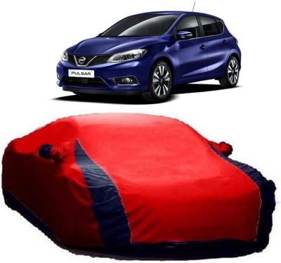 Elegance Car Cover For Nissan Pulsar (With Mirror Pockets)(Red)