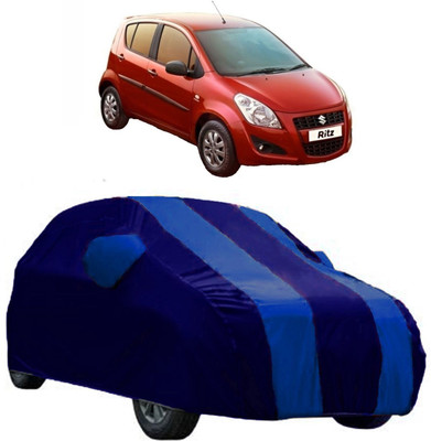Elegance Car Cover For Maruti Suzuki Ritz (With Mirror Pockets)(Blue)