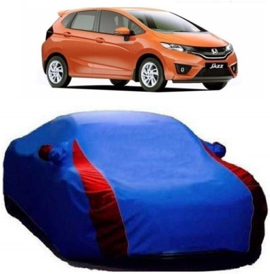 Elegance Car Cover For Honda Jazz (With Mirror Pockets)(Blue)