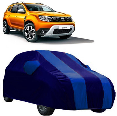 Elegance Car Cover For Renault Duster (With Mirror Pockets)(Blue)