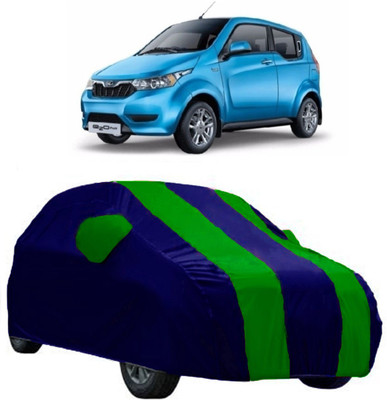 AutoRock Car Cover For Mahindra e20 (With Mirror Pockets)(Green)